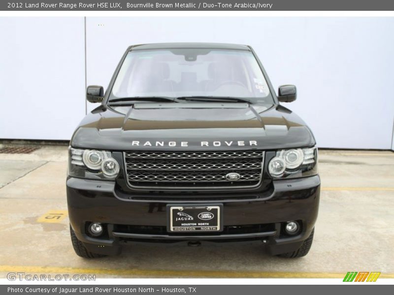 Bournville Brown Metallic / Duo-Tone Arabica/Ivory 2012 Land Rover Range Rover HSE LUX
