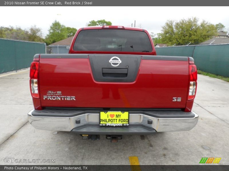 Red Brick / Steel 2010 Nissan Frontier SE Crew Cab