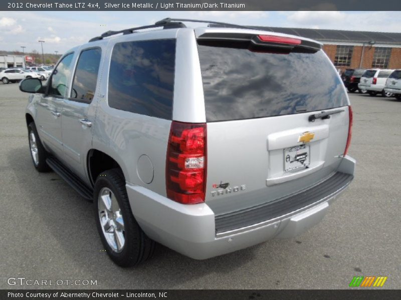 Silver Ice Metallic / Light Titanium/Dark Titanium 2012 Chevrolet Tahoe LTZ 4x4