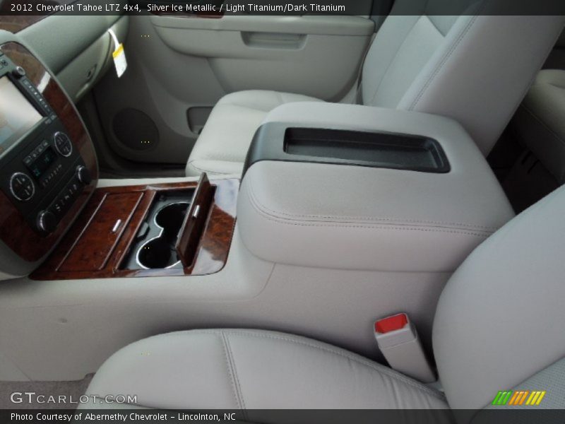 Silver Ice Metallic / Light Titanium/Dark Titanium 2012 Chevrolet Tahoe LTZ 4x4