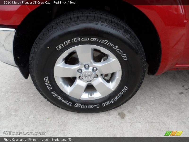 Red Brick / Steel 2010 Nissan Frontier SE Crew Cab