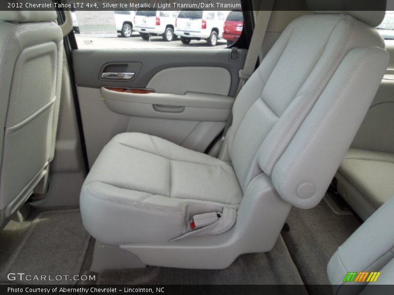 Silver Ice Metallic / Light Titanium/Dark Titanium 2012 Chevrolet Tahoe LTZ 4x4