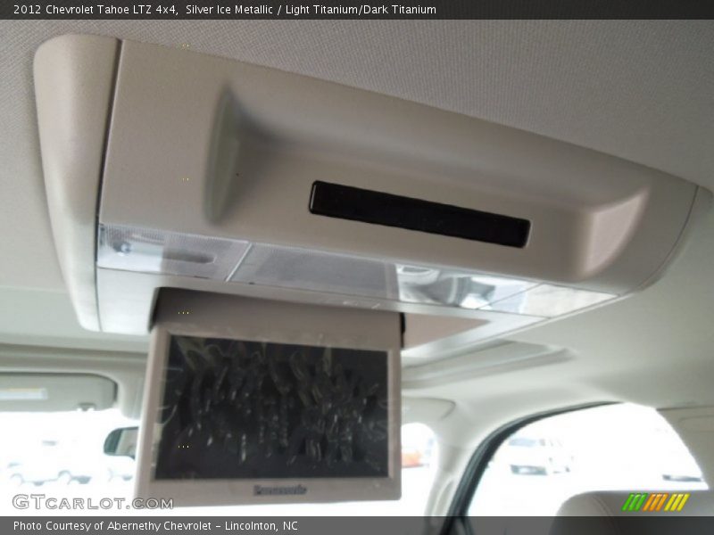 Silver Ice Metallic / Light Titanium/Dark Titanium 2012 Chevrolet Tahoe LTZ 4x4