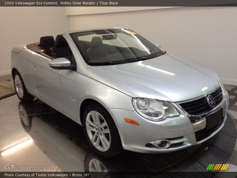 Reflex Silver Metallic / Titan Black 2009 Volkswagen Eos Komfort