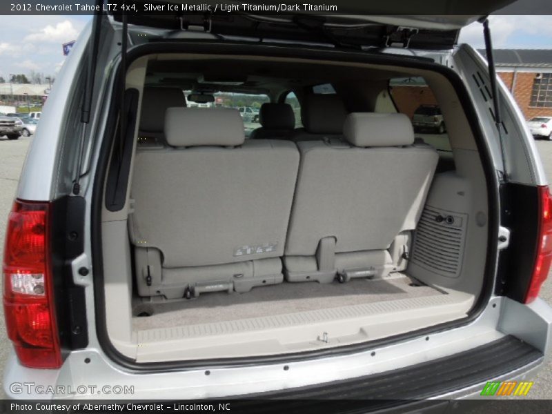Silver Ice Metallic / Light Titanium/Dark Titanium 2012 Chevrolet Tahoe LTZ 4x4