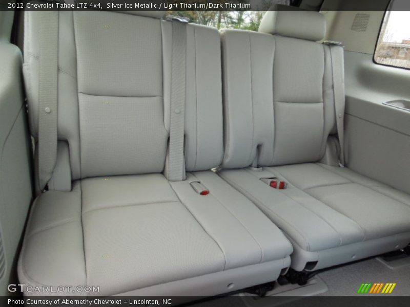 Silver Ice Metallic / Light Titanium/Dark Titanium 2012 Chevrolet Tahoe LTZ 4x4