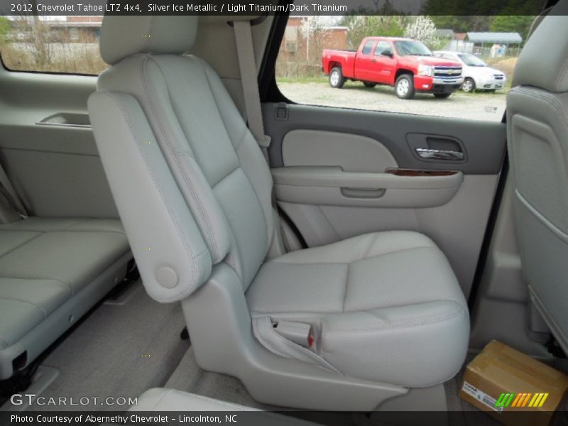Silver Ice Metallic / Light Titanium/Dark Titanium 2012 Chevrolet Tahoe LTZ 4x4