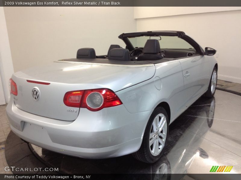 Reflex Silver Metallic / Titan Black 2009 Volkswagen Eos Komfort