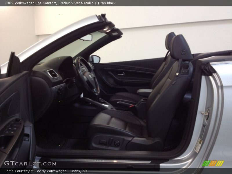 Reflex Silver Metallic / Titan Black 2009 Volkswagen Eos Komfort