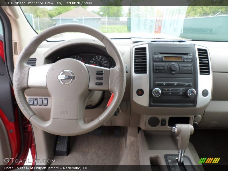 Red Brick / Steel 2010 Nissan Frontier SE Crew Cab