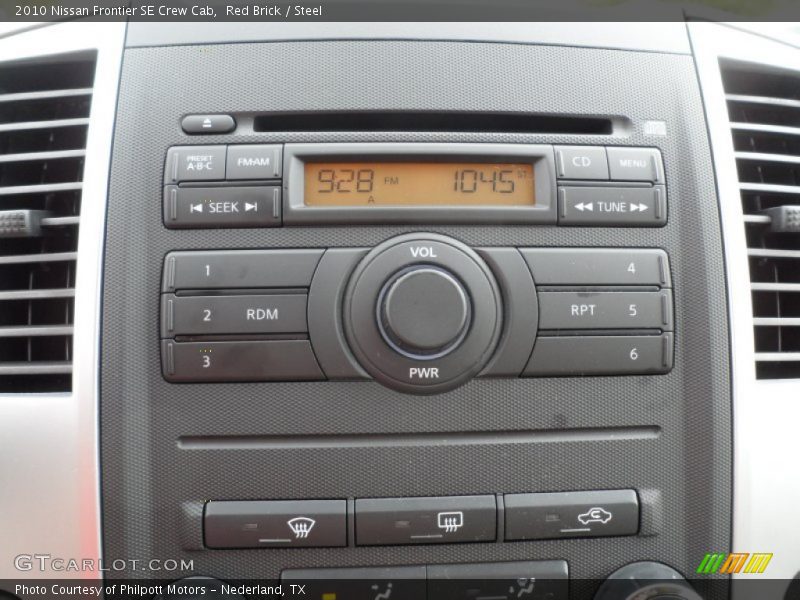 Red Brick / Steel 2010 Nissan Frontier SE Crew Cab