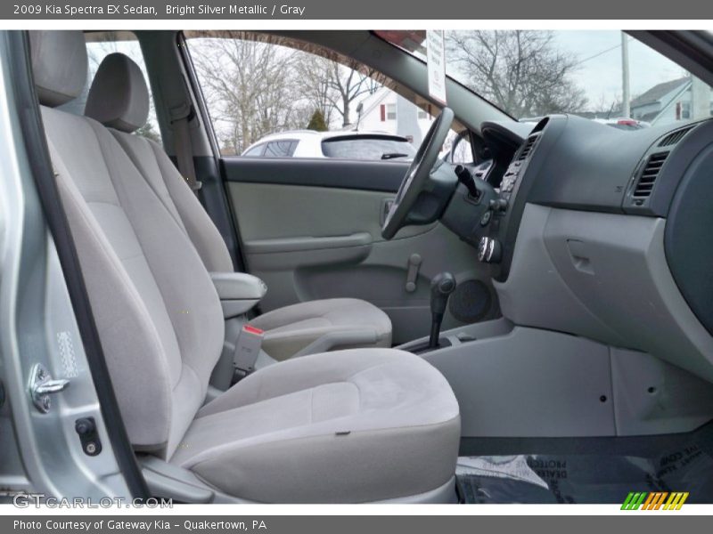  2009 Spectra EX Sedan Gray Interior