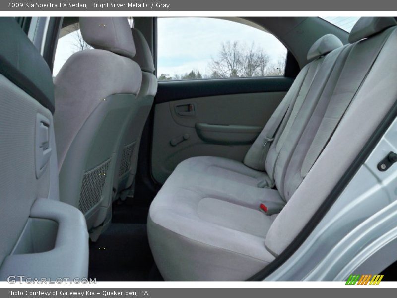 Rear Seat of 2009 Spectra EX Sedan