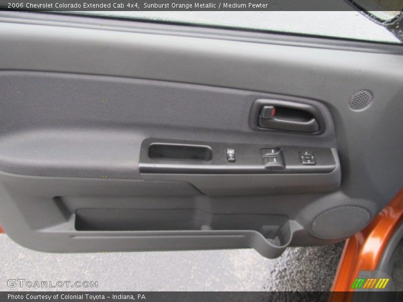 Sunburst Orange Metallic / Medium Pewter 2006 Chevrolet Colorado Extended Cab 4x4