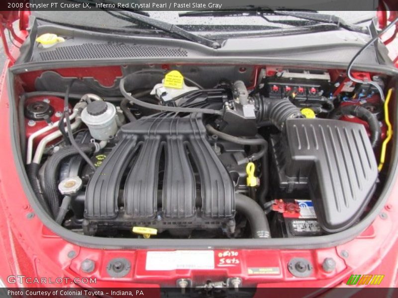  2008 PT Cruiser LX Engine - 2.4 Liter DOHC 16-Valve 4 Cylinder