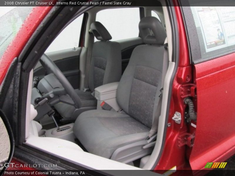 Inferno Red Crystal Pearl / Pastel Slate Gray 2008 Chrysler PT Cruiser LX