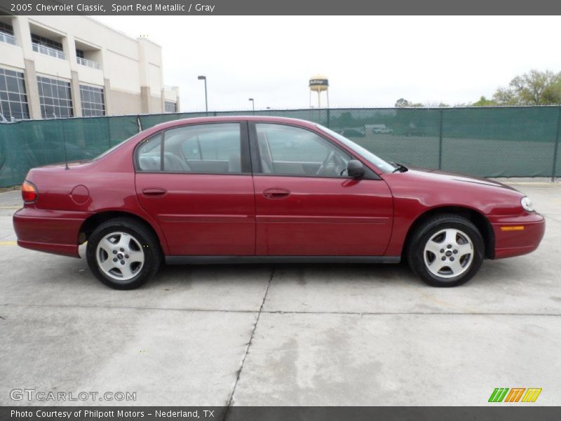 Sport Red Metallic / Gray 2005 Chevrolet Classic