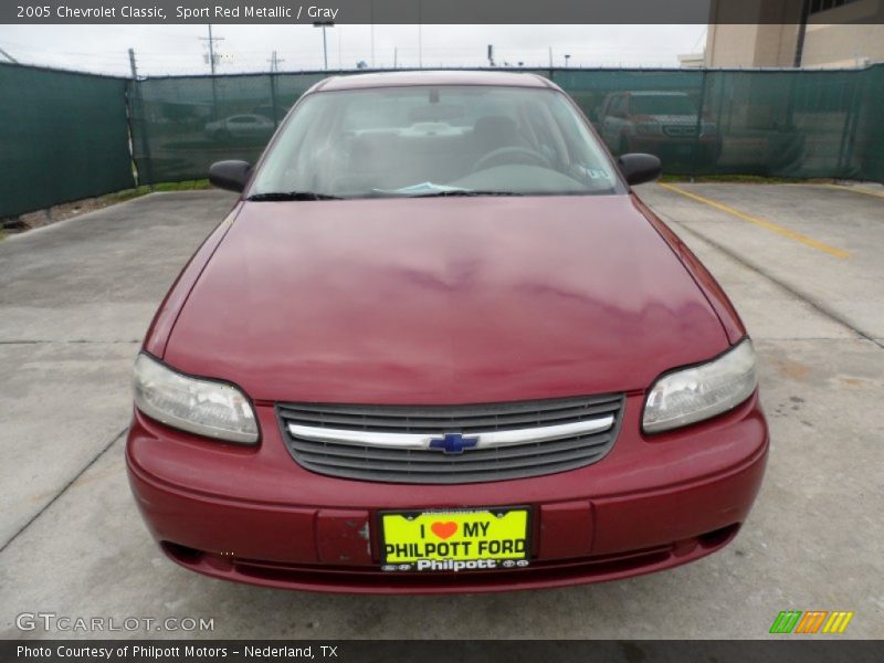 Sport Red Metallic / Gray 2005 Chevrolet Classic