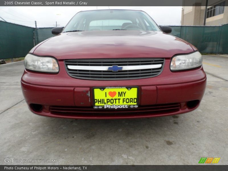 Sport Red Metallic / Gray 2005 Chevrolet Classic