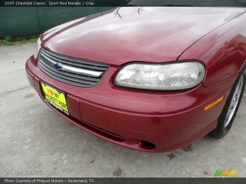 Sport Red Metallic / Gray 2005 Chevrolet Classic