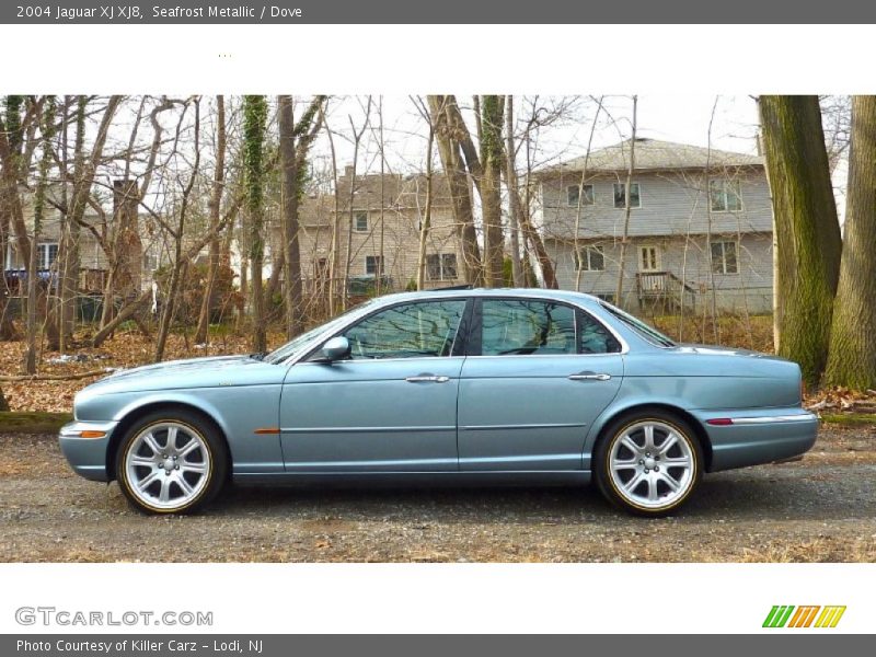 Seafrost Metallic / Dove 2004 Jaguar XJ XJ8
