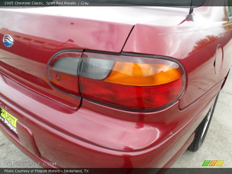Sport Red Metallic / Gray 2005 Chevrolet Classic