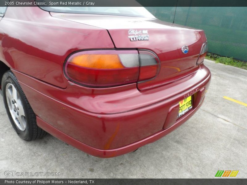 Sport Red Metallic / Gray 2005 Chevrolet Classic
