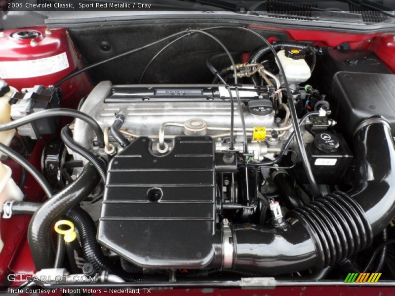 Sport Red Metallic / Gray 2005 Chevrolet Classic