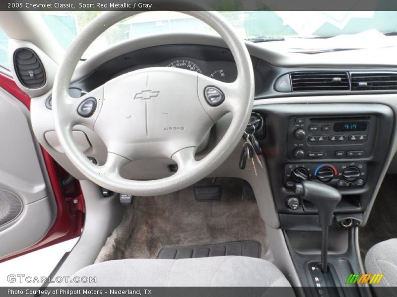 Sport Red Metallic / Gray 2005 Chevrolet Classic
