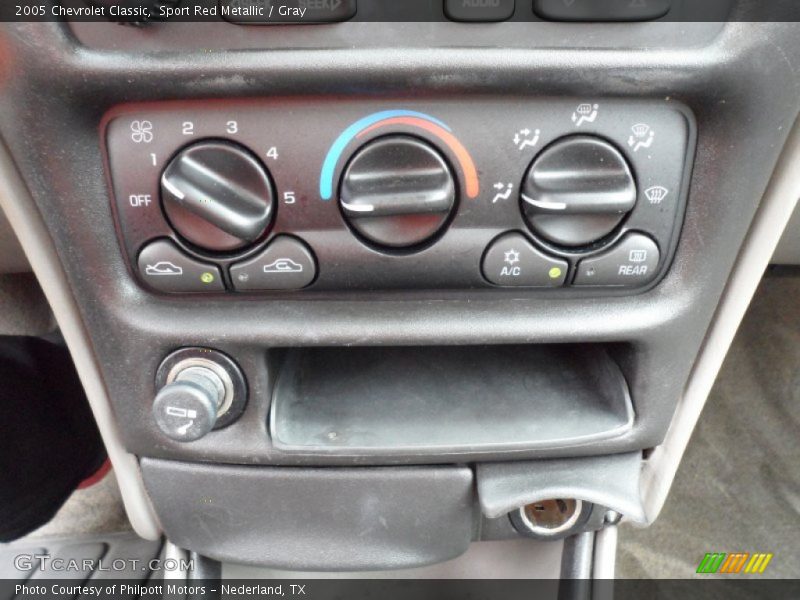 Sport Red Metallic / Gray 2005 Chevrolet Classic