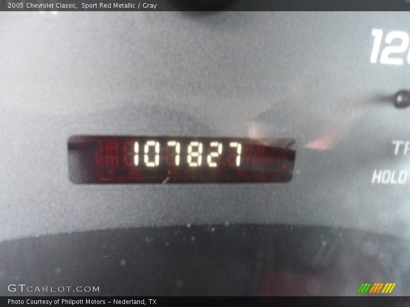 Sport Red Metallic / Gray 2005 Chevrolet Classic