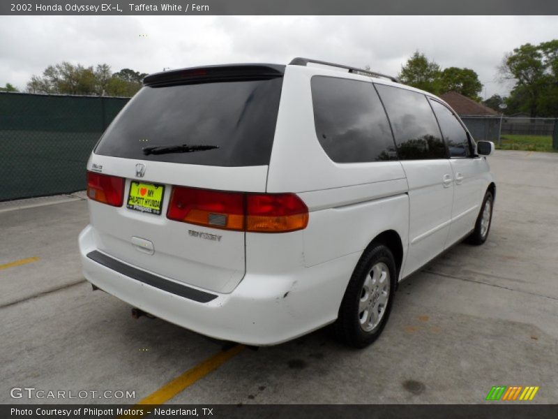 Taffeta White / Fern 2002 Honda Odyssey EX-L