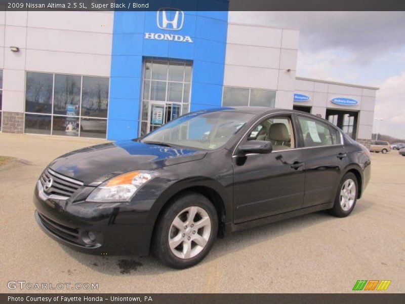 Super Black / Blond 2009 Nissan Altima 2.5 SL