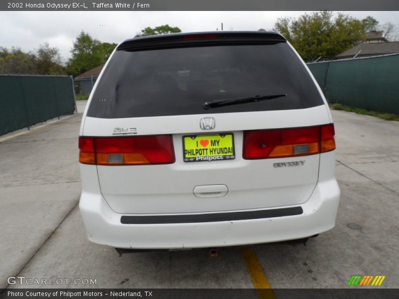 Taffeta White / Fern 2002 Honda Odyssey EX-L