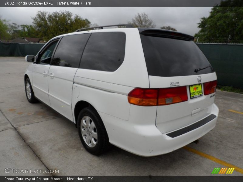 Taffeta White / Fern 2002 Honda Odyssey EX-L