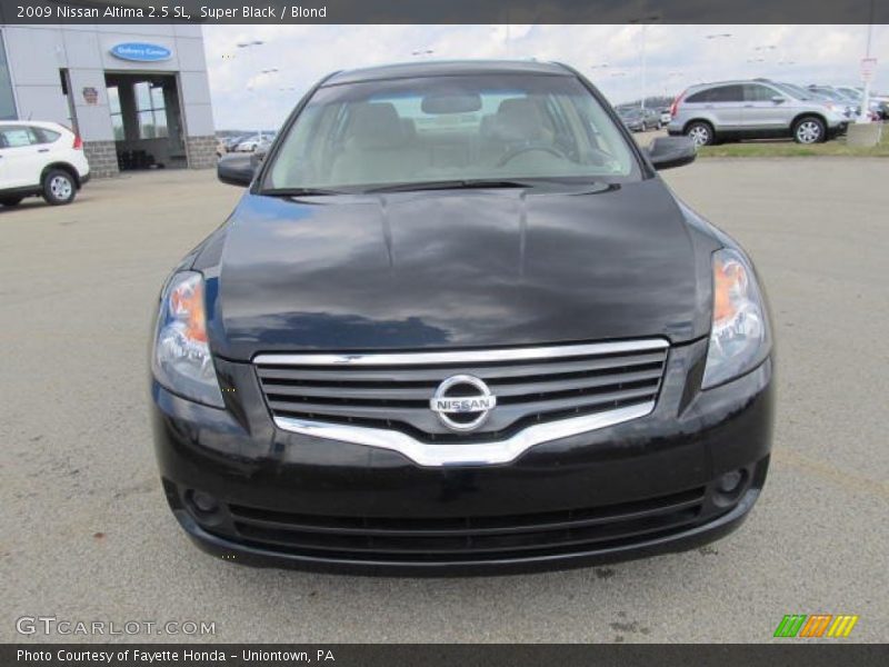 Super Black / Blond 2009 Nissan Altima 2.5 SL