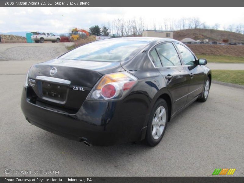 Super Black / Blond 2009 Nissan Altima 2.5 SL