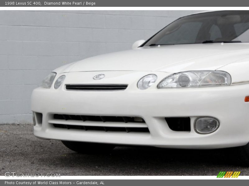 Diamond White Pearl / Beige 1998 Lexus SC 400