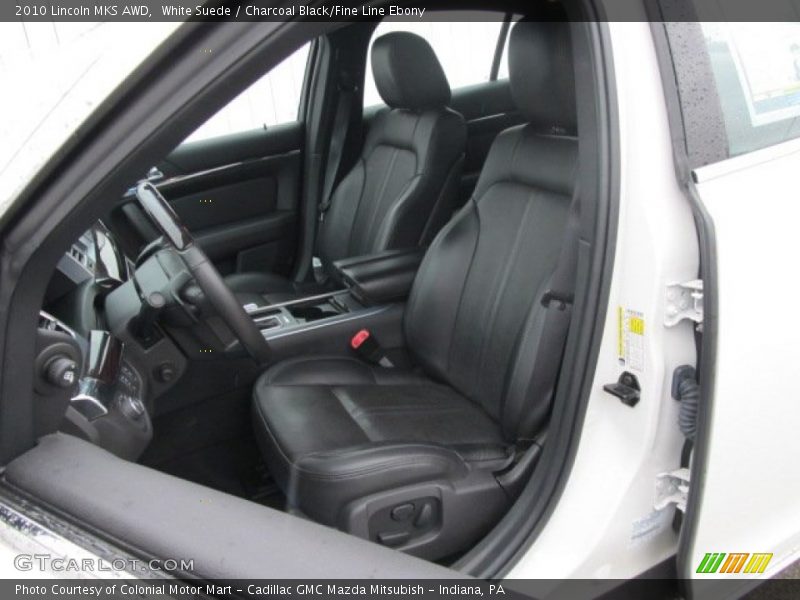  2010 MKS AWD Charcoal Black/Fine Line Ebony Interior