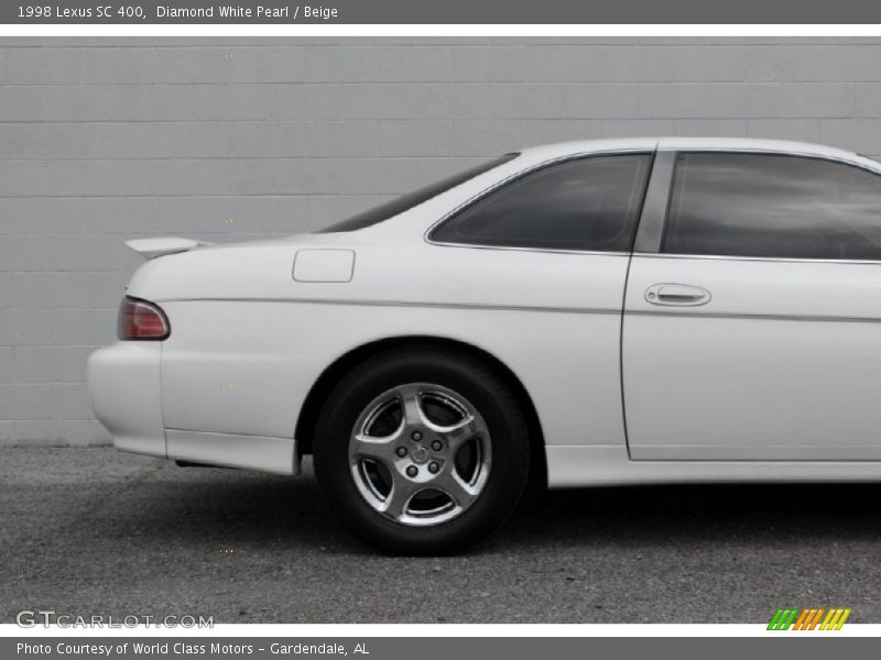 Diamond White Pearl / Beige 1998 Lexus SC 400