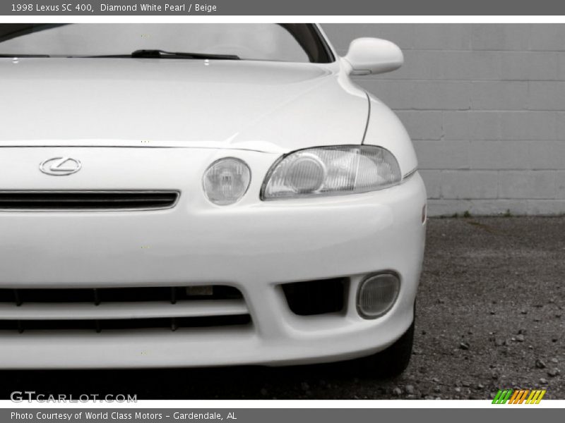 Diamond White Pearl / Beige 1998 Lexus SC 400