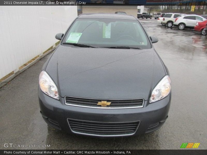 Cyber Gray Metallic / Gray 2011 Chevrolet Impala LT