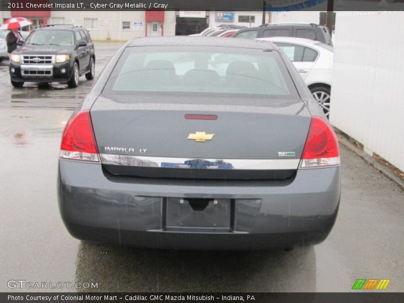 Cyber Gray Metallic / Gray 2011 Chevrolet Impala LT