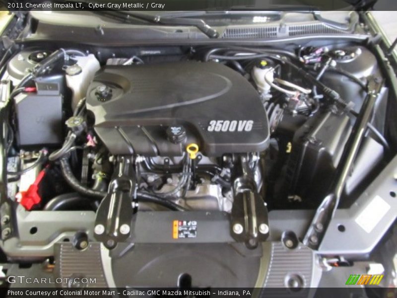 Cyber Gray Metallic / Gray 2011 Chevrolet Impala LT