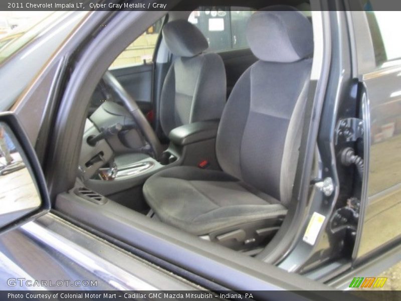 Cyber Gray Metallic / Gray 2011 Chevrolet Impala LT