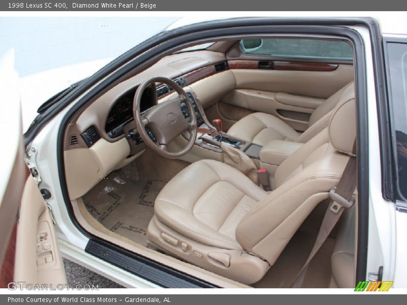  1998 SC 400 Beige Interior