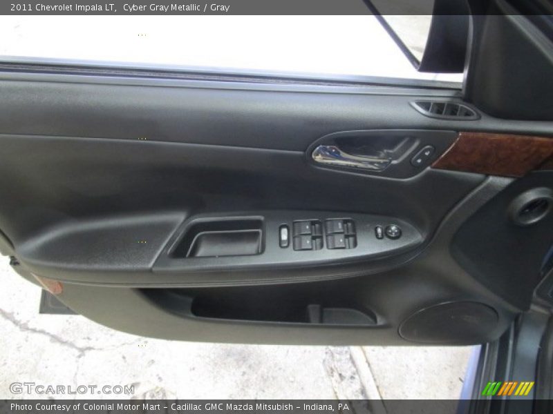 Cyber Gray Metallic / Gray 2011 Chevrolet Impala LT