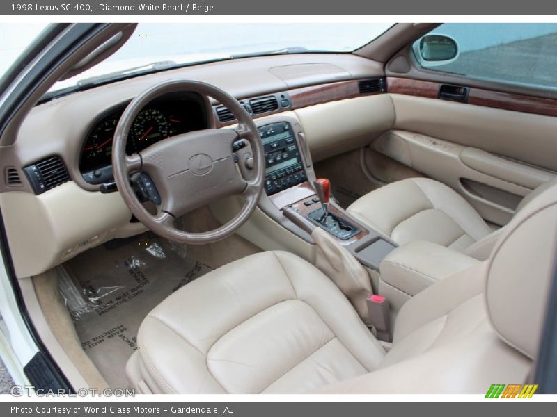  1998 SC 400 Beige Interior