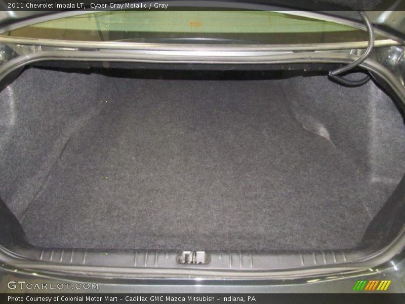 Cyber Gray Metallic / Gray 2011 Chevrolet Impala LT