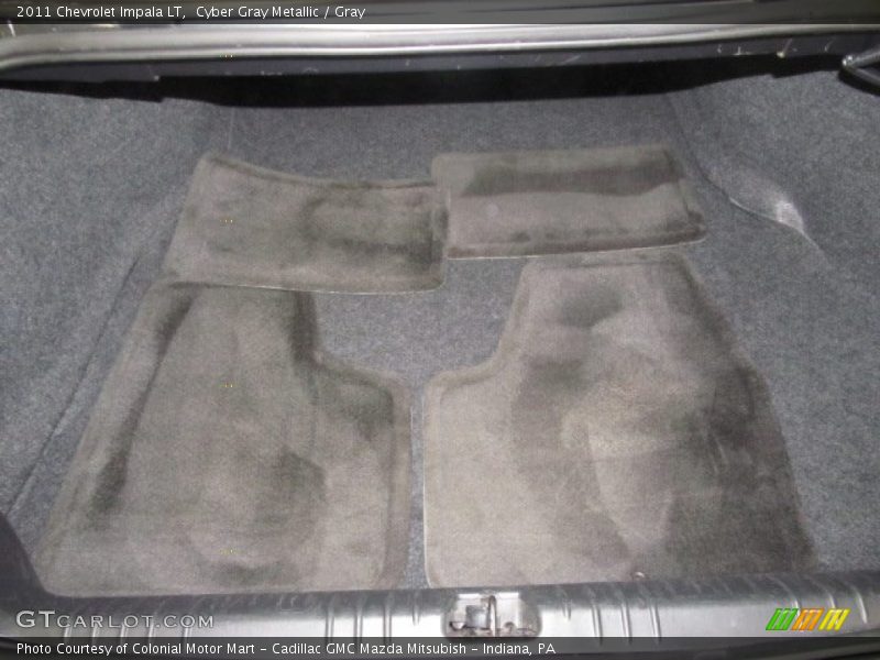 Cyber Gray Metallic / Gray 2011 Chevrolet Impala LT